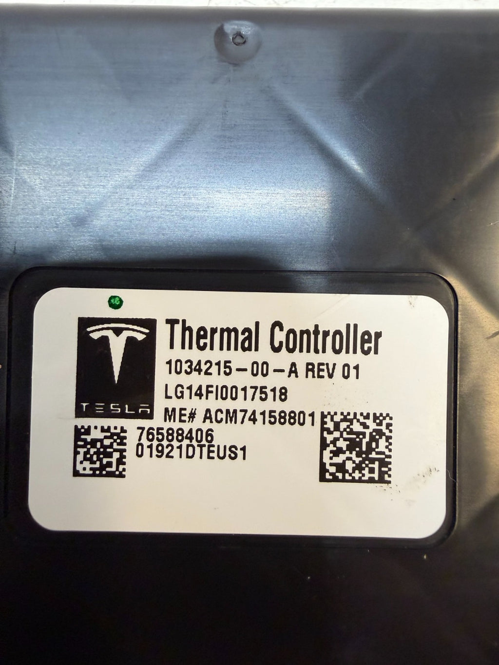 2012 - 2020 Tesla Model S HVAC Thermal Controller Module 1034215-00-A