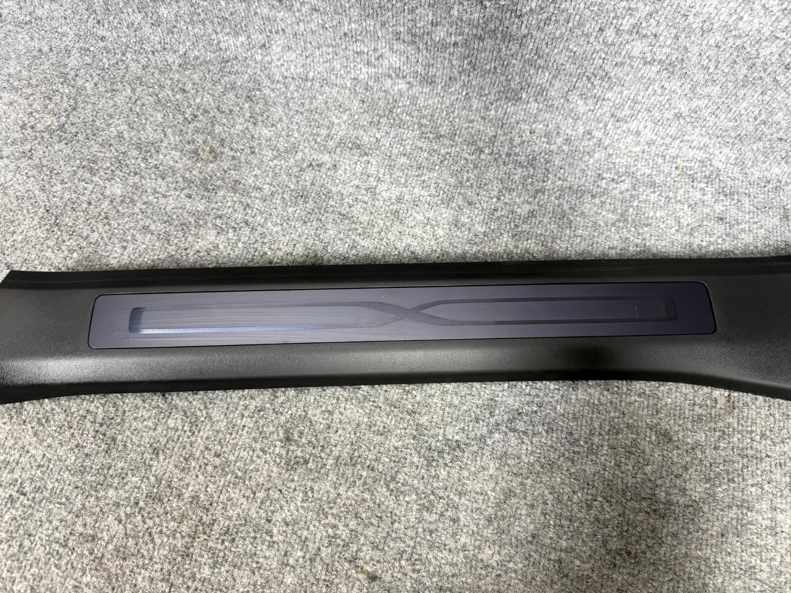 2016-2020 Tesla Model X Front Right Door Sill Cover Trim Panel OEM, 1496490-00-A