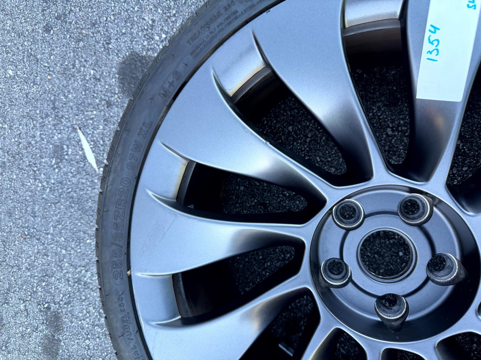 ♦️2017–2023 TESLA MODEL 3 ALUMINUM REPLACEMENT WHEEL OEM, 1044224 00 B