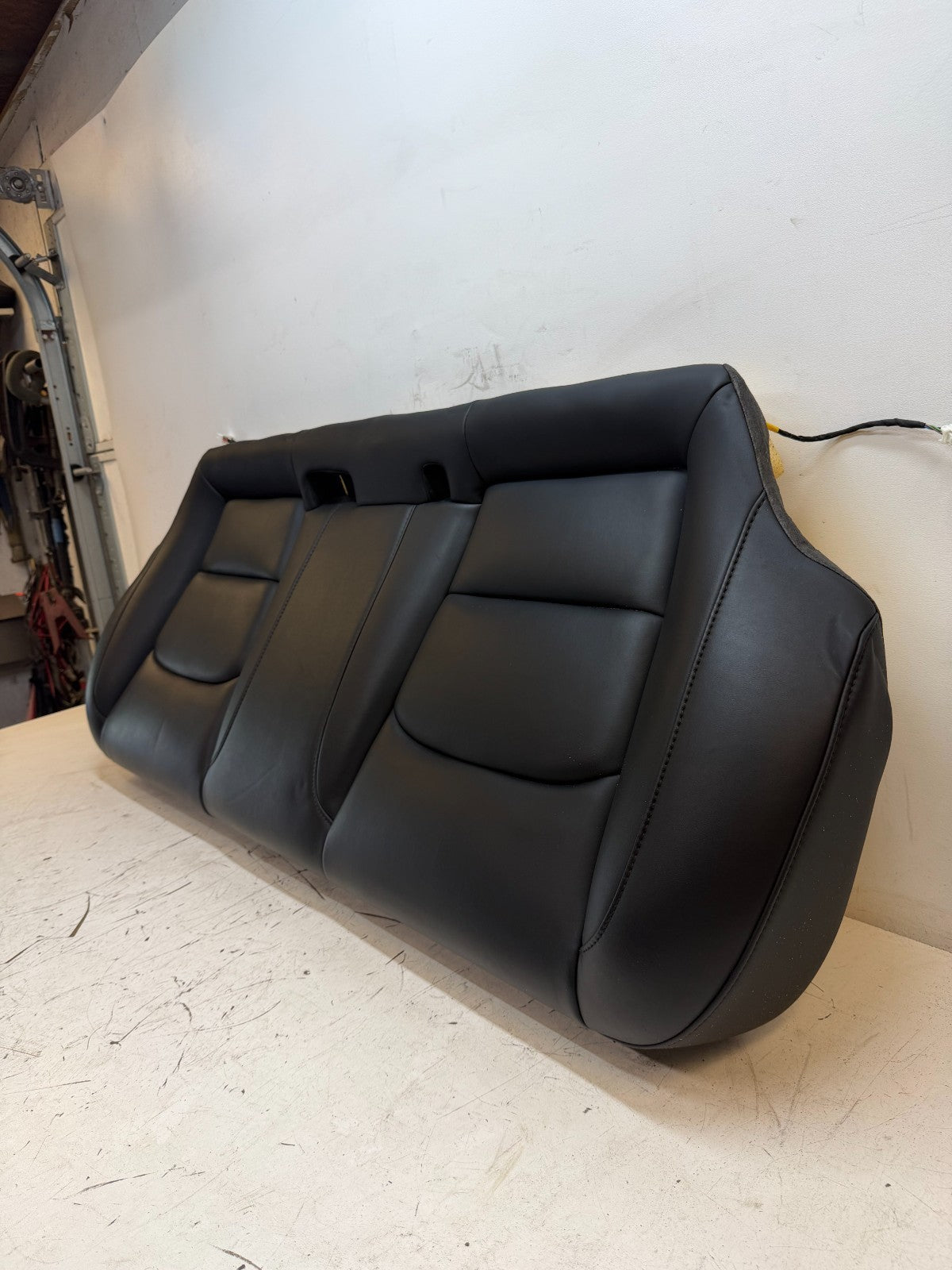 2017-2023 TESLA MODEL 3 REAR LOWER BOTTOM SEAT CUSHION BLACK 1452685-00-B