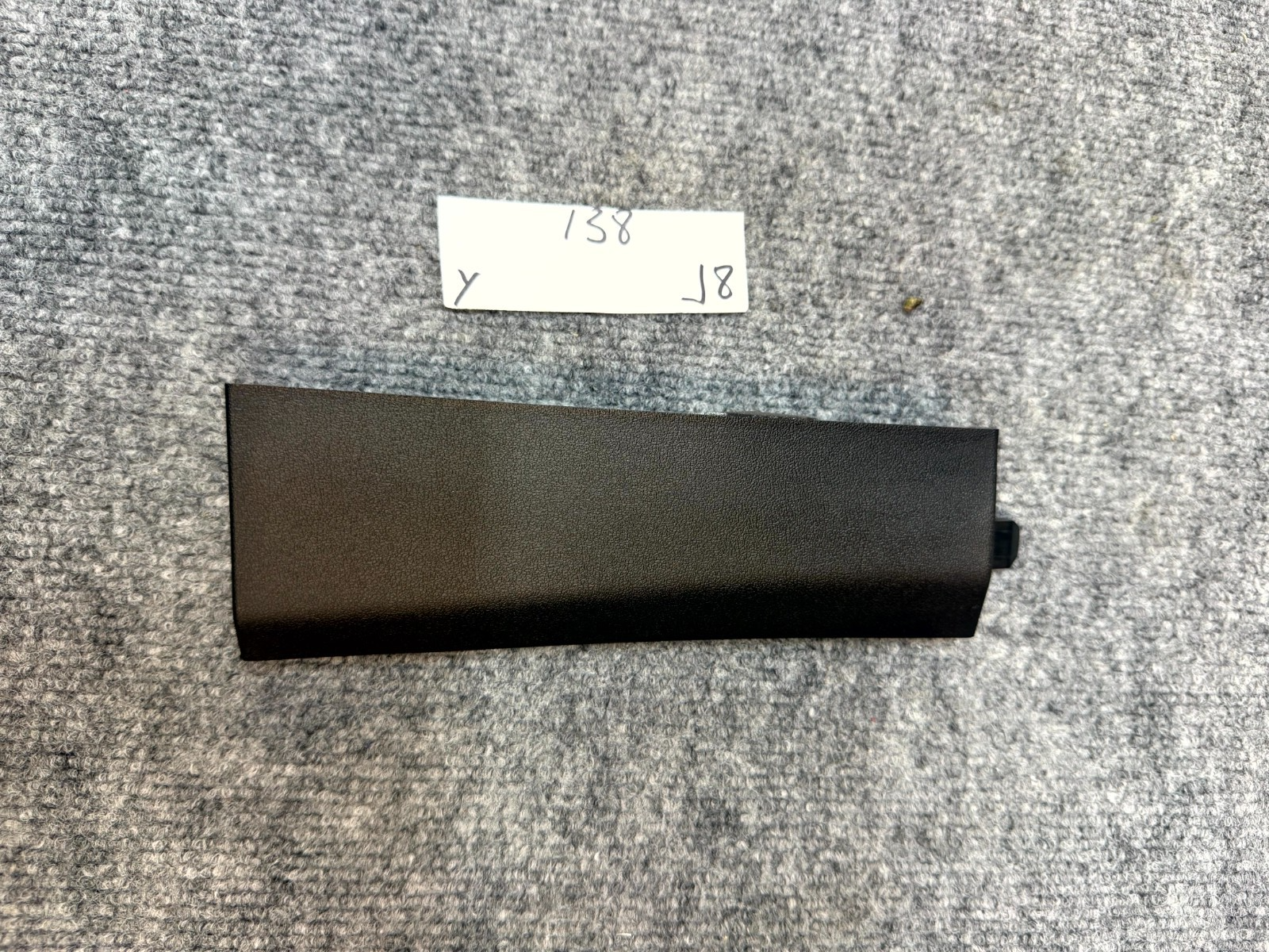 2020-2024 TESLA MODEL Y FRONT LEFT SIDE MID A-PILLAR TRIM OEM, 1494621-00-C