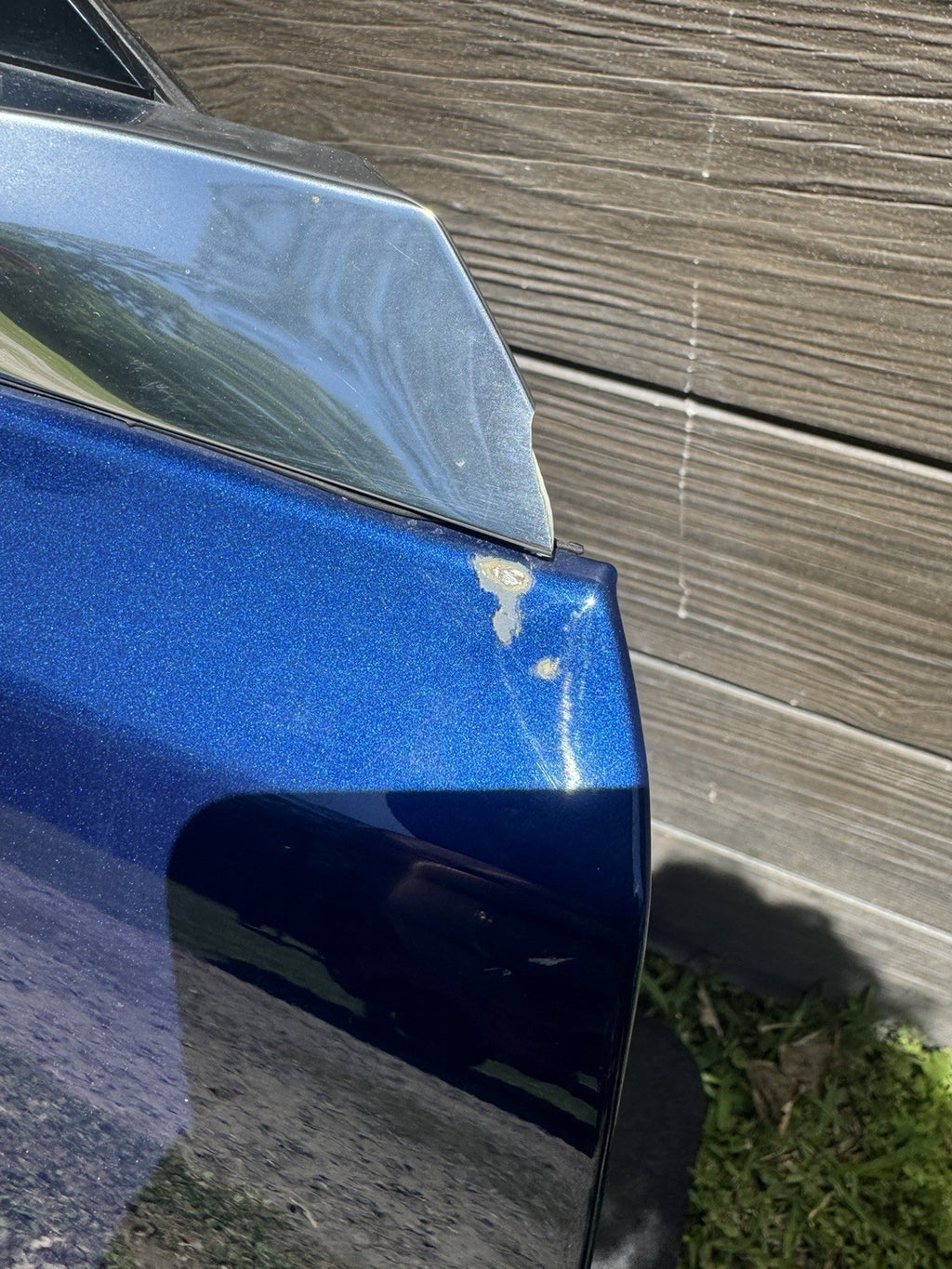 2018-2023 Tesla Model 3 Front Passenger Side Door Shell Panel Right Blue PPSB