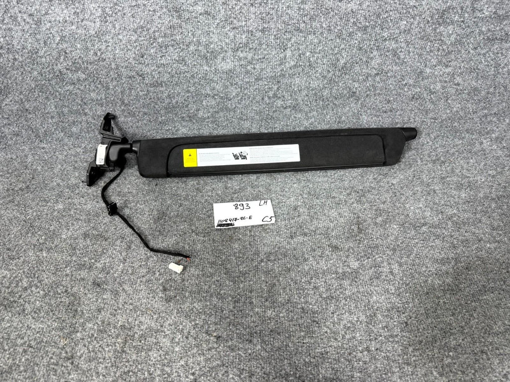 2016-2023 Tesla Model X Front Left Side Sun Visor Sunvisor OEM, 1108417-86-E