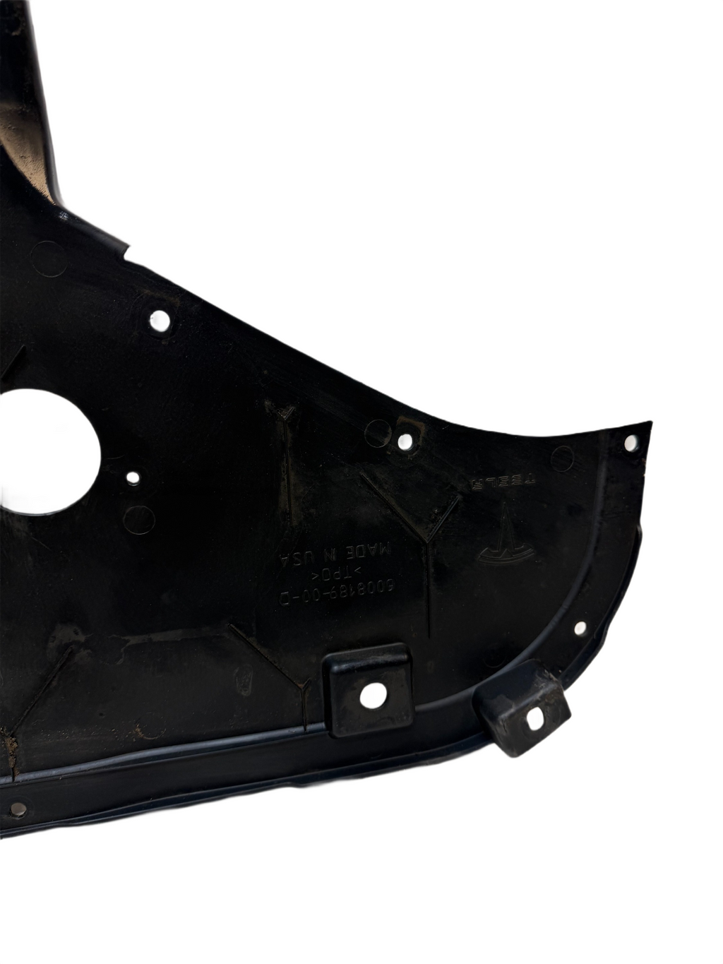 2016-2020 Tesla Model S Front Lower Bumper Engine Splash Shield OEM 6008189-00-D