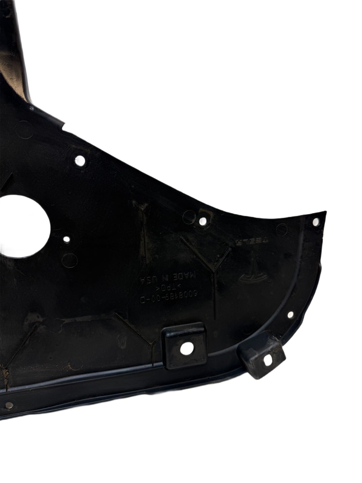 2016-2020 Tesla Model S Front Lower Bumper Engine Splash Shield OEM 6008189-00-D