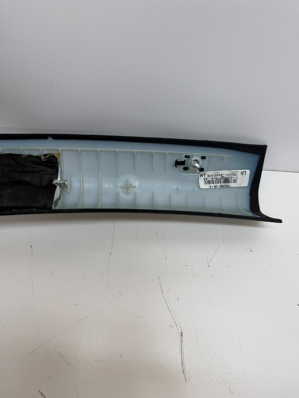 2012-2020 Tesla Model S Front Left Driver Side A Pillar Trim 1002488-06-K