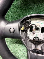 ♦️2020-2025 TESLA MODEL Y LEFT SIDE STEERING WHEEL LEATHER OEM, 1490214-00-B