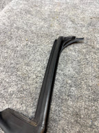 17-23 TESLA MODEL 3 REAR LEFT QUARTER GLASS WEATHERSTRIP SEAL OEM, 1497715-00-D