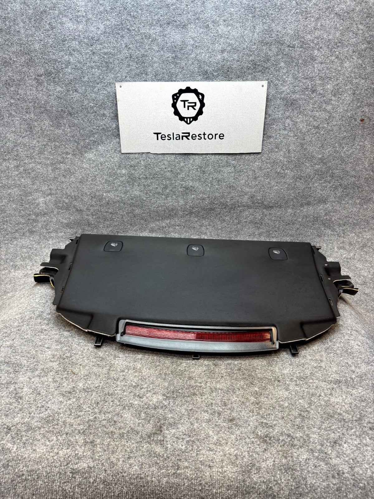 2017-2023 TESLA MODEL 3 REAR DECK SHELF COVER INNER PANEL OEM, 1099221-00-D