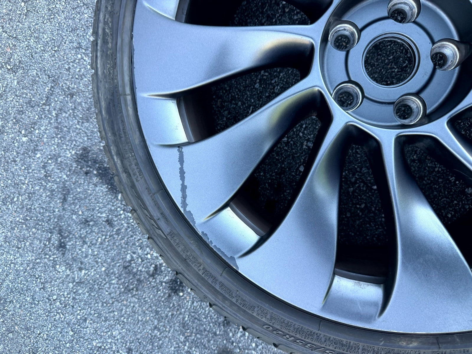 ♦️2017 – 2023 TESLA MODEL 3 ALUMINUM REPLACEMENT WHEEL OEM, 1044224-00-B
