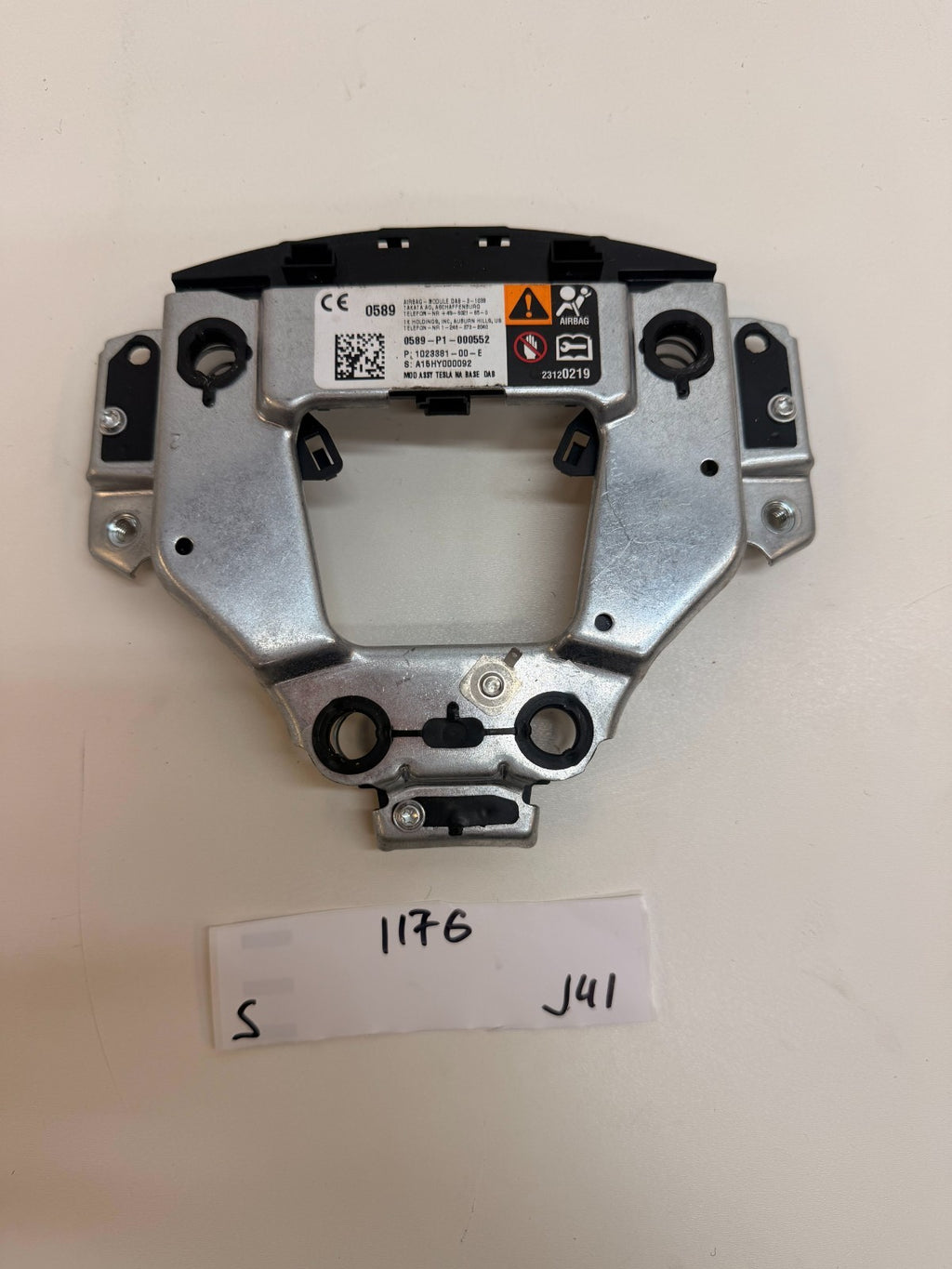 2012-2021 TESLA S Steering Wheel Retainer Plate Bracket 1023381-00-E