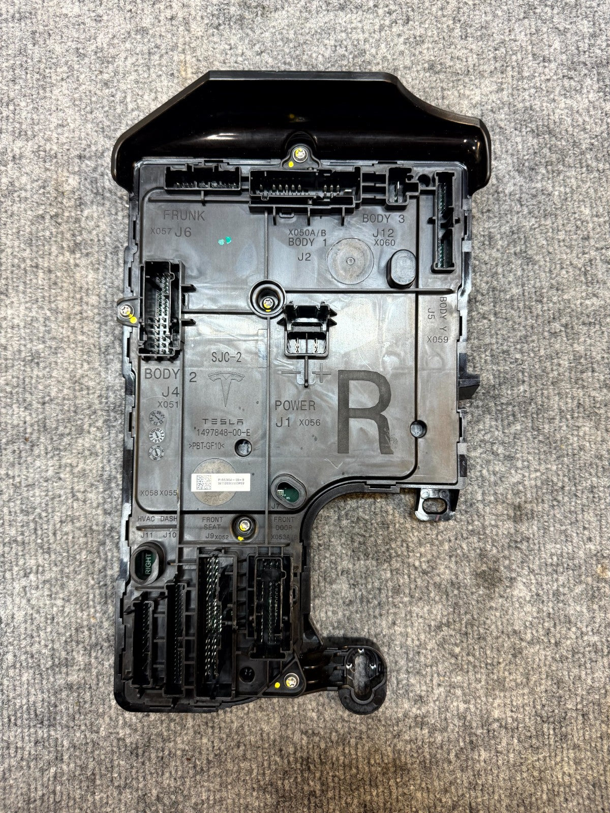 2017 - 2023 TESLA MODEL 3 RIGHT SIDE BODY CONTROL MODULE UNIT OEM, 1566853-00-A