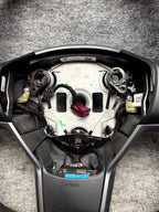 ♦️17-23 TESLA MODEL 3 STEERING WHEEL LEATHER W/ CONTROL SWITCH OEM, 1490214-00-B