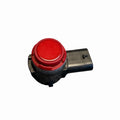 2020-2025 Tesla Model 3 Y Bumper Assist Parking Ultrasonic PDC Sensor Red OEM