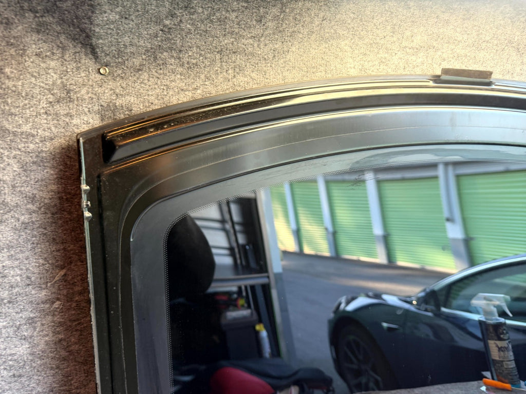 ♦️12 - 16 TESLA MODEL S TOP PANORAMIC ROOF MOVING SUNROOF GLASS OEM, 43R-000357