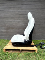 2020 - 2024 TESLA MODEL Y FRONT LEFT SIDE 1ST ROW FULL SEAT OEM, 1456942-00-E