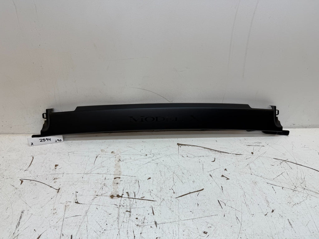 2016-2019 Tesla Model X LH Rear Upper Falcon Door Trim OEM 1062517-00