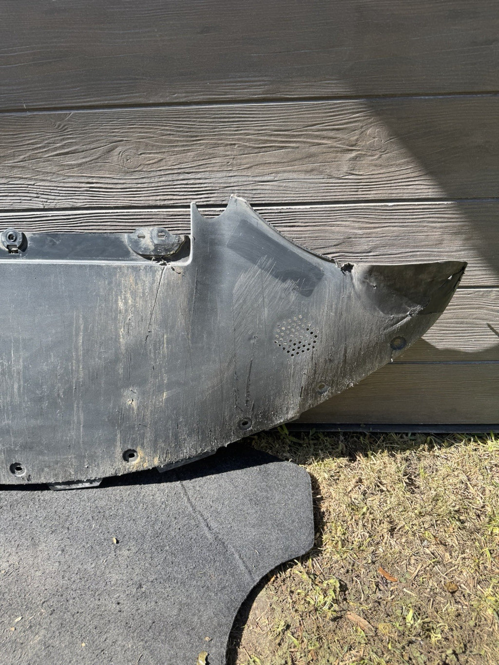 17-23 TESLA MODEL 3 FRONT BUMPER UNDERBODY LOWER BOARD COVER OEM, 1084174-00-D