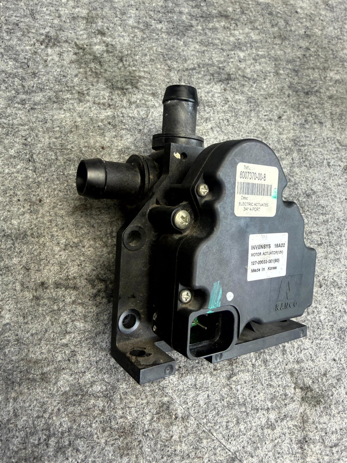 ♦️2012 - 2020 TESLA MODEL S COOLANT PUMP COOLING VALVE ACTUATOR OEM 6007370-00-B