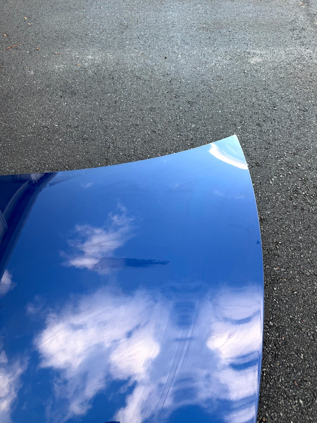 ♦️2017 - 2023 TESLA MODEL 3 FRONT HOOD BONNET PANEL BLUE OEM, 1081390-E0-C