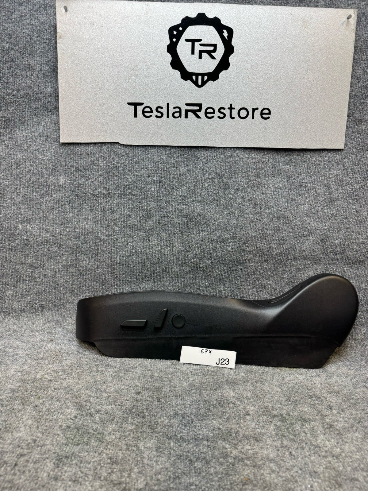 2017 - 2024 TESLA MODEL 3 Y FRONT LEFT SEAT ADJUSTMENT SWITCH OEM, 1098529-00-F