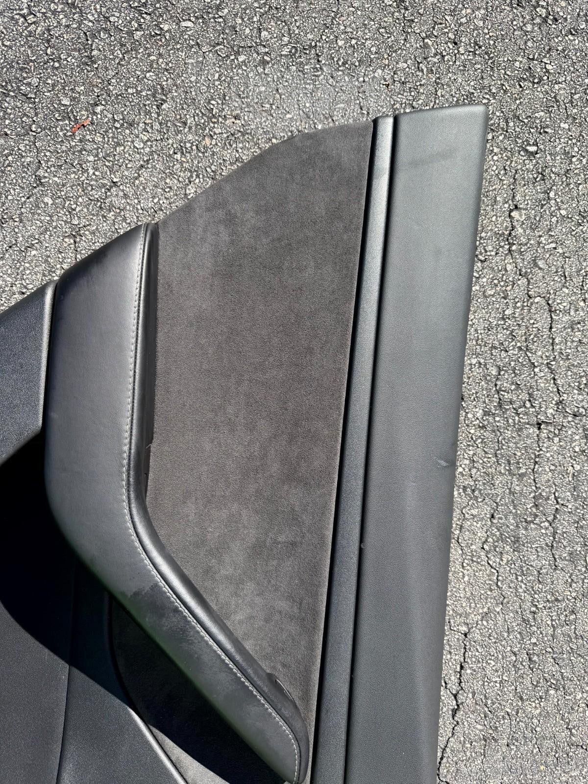 ♦️2017 - 2023 TESLA MODEL 3 REAR LEFT SIDE DOOR PANEL TRIM OEM, 1608617-00-A