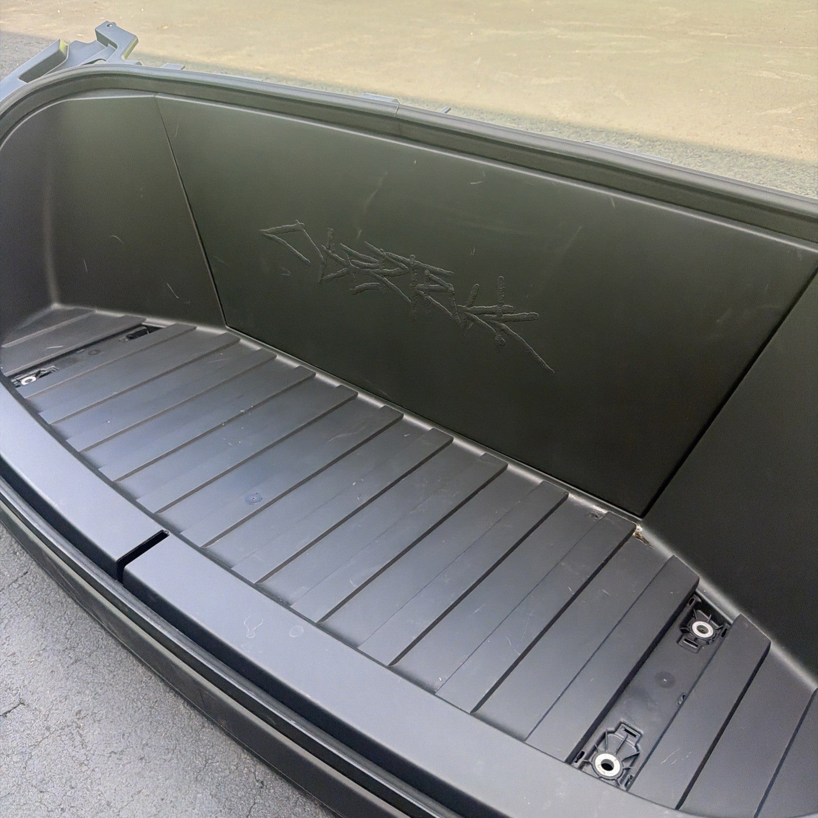 2024-2025 TESLA CYBERTRUCK CYBERBEAST FRONT TUB STORAGE  FRUNK  OEM