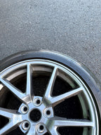 ♦️ 2017 - 2023 TESLA MODEL 3 ALLOY WHEEL RIM WITH TIRE OEM, 1044221-00-A