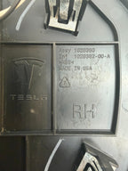 2012-2020 Tesla Model S Front Right Side Dashboard End Cover Trim 1028362-00-A