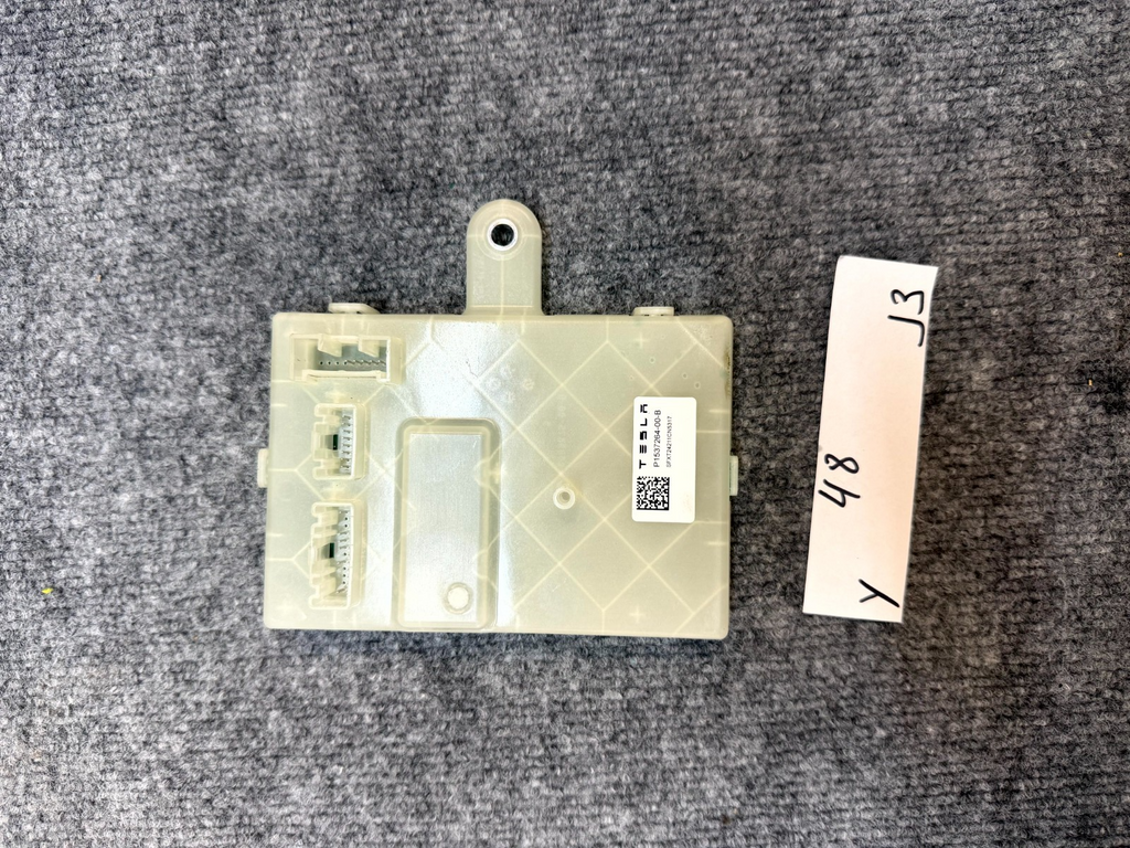 2020 - 2024 TESLA MODEL Y CHARGE PORT CONTROLLER MODULE UNIT OEM, 1537264-00-B