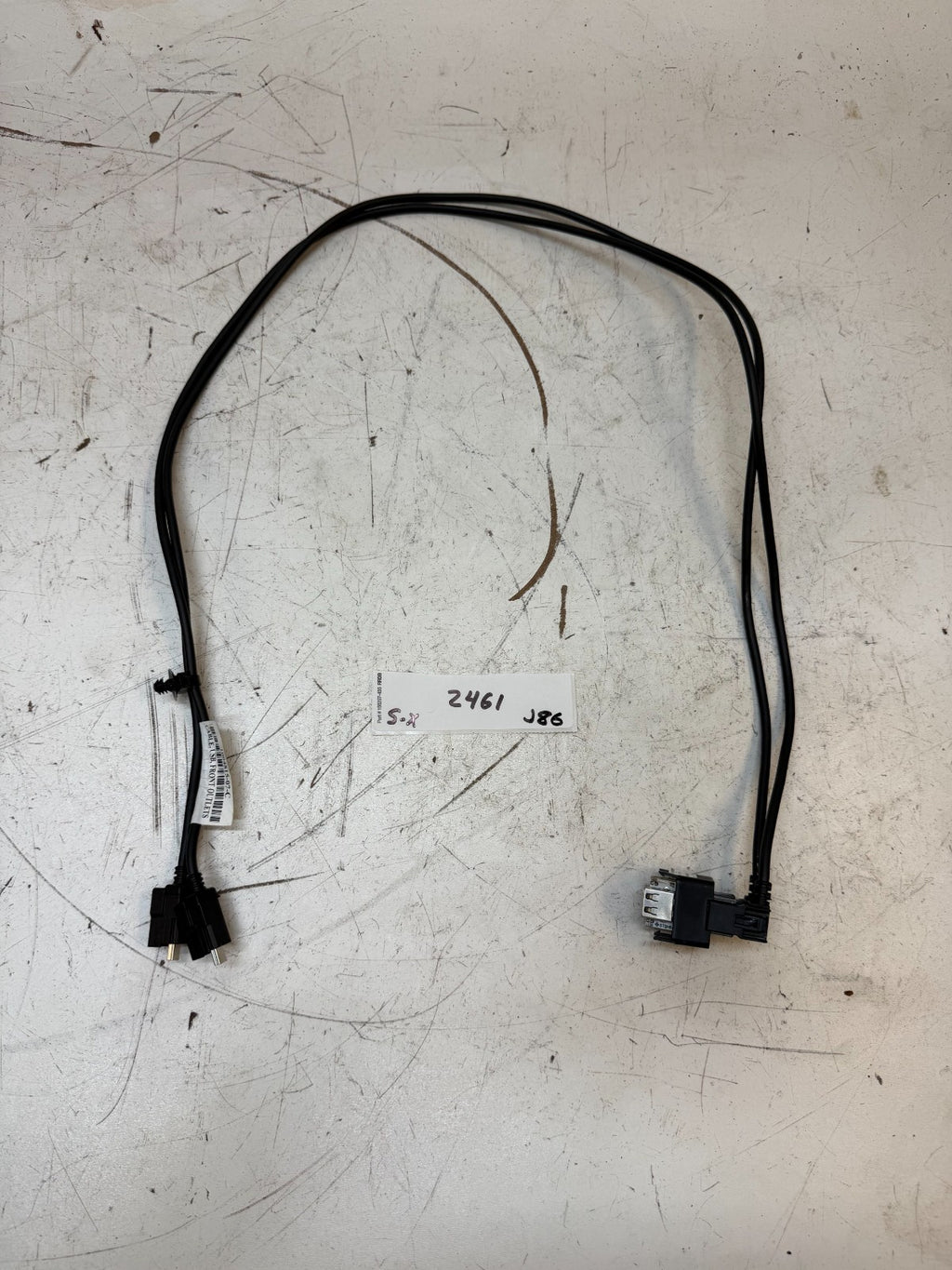 12-20 Tesla Model S X Center Console USB Port Cable Wiring Harness 1004815-07-C