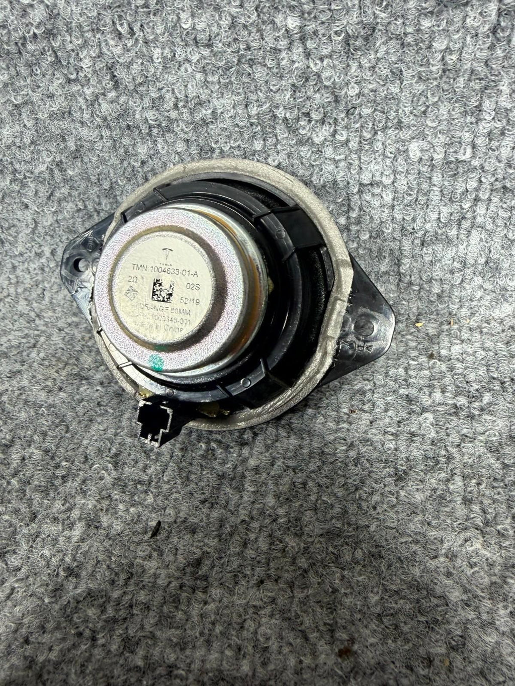 2016-2020 Tesla Model X Left Side Mid Range Audio Sound Speaker OEM, 1004833-01A