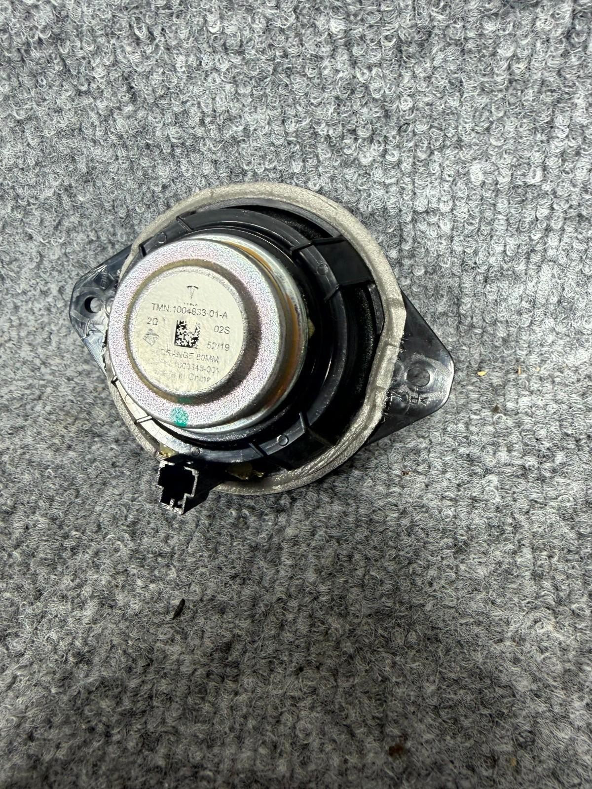 2016-2020 Tesla Model X Left Side Mid Range Audio Sound Speaker OEM, 1004833-01A