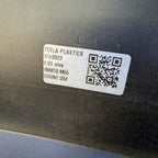 2022 2023 Tesla Model 3 oem Front Bumper Cover No Sensor Hole w/ Tow Cap Gray