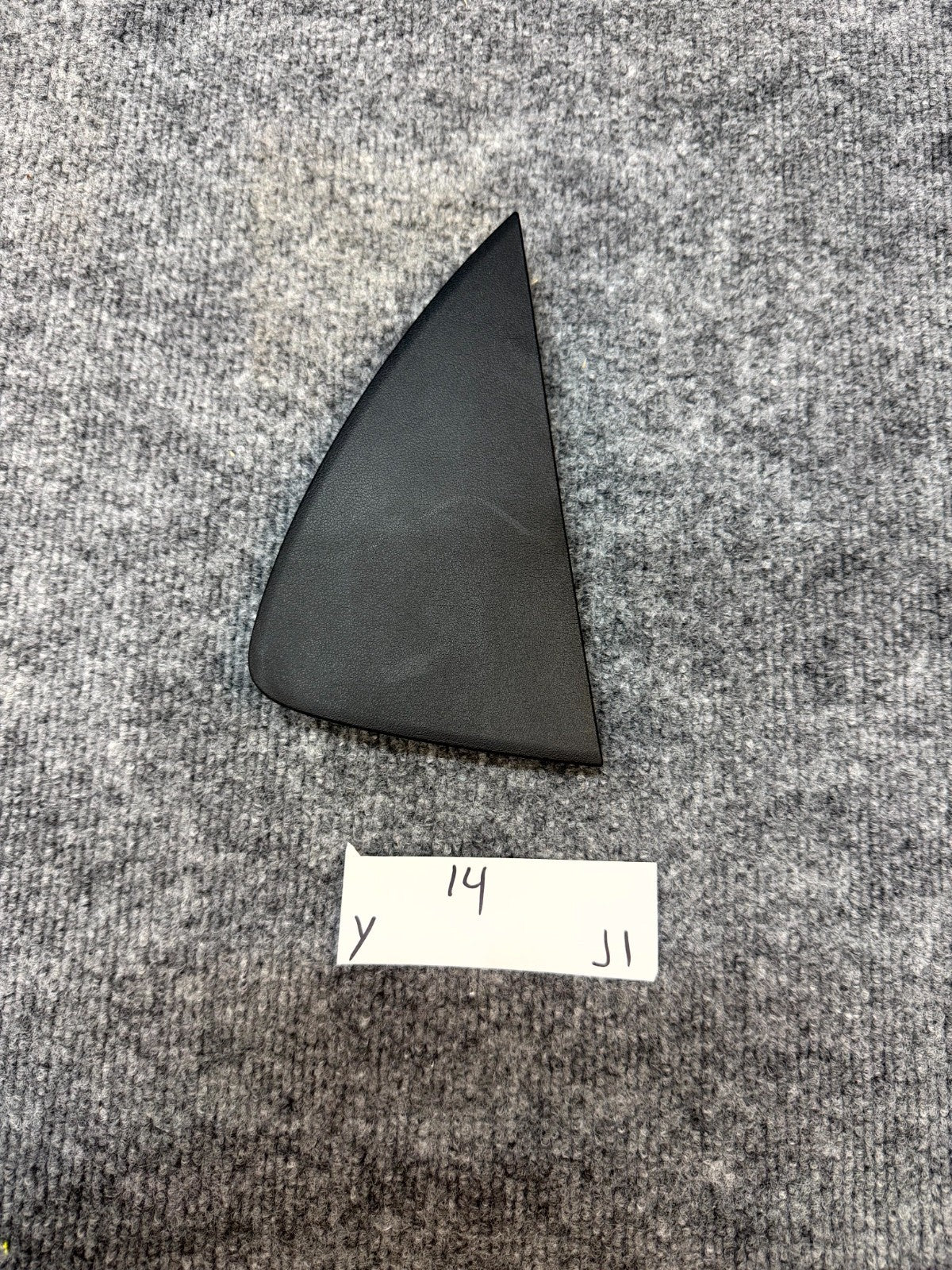 2020 - 2024 TESLA MODEL Y FRONT LEFT SIDE DASHBOARD COVER TRIM OEM, 1083361-00-D