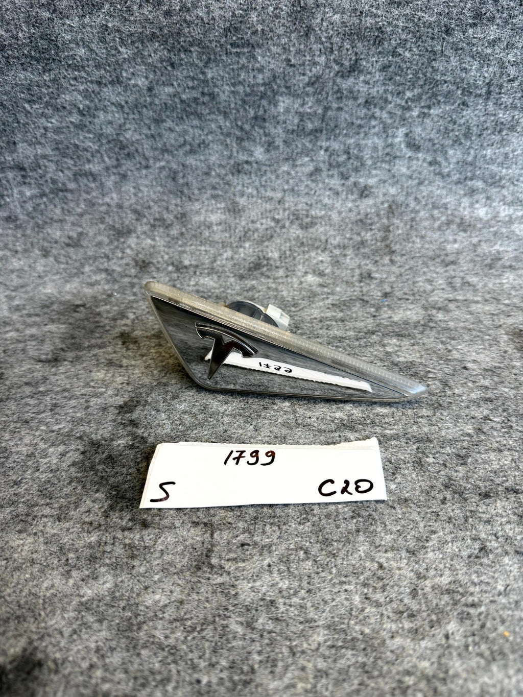 ♦️2012-2016 TESLA MODEL S FRONT RIGHT SIDE TURN SIGNAL REPEATER OEM 6007699-00-C