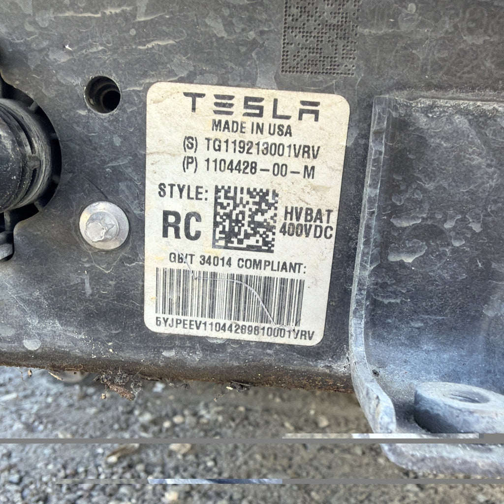 2018-2023 Tesla Model 3 Standard Range Plus Battery Pack 1104428-00-M