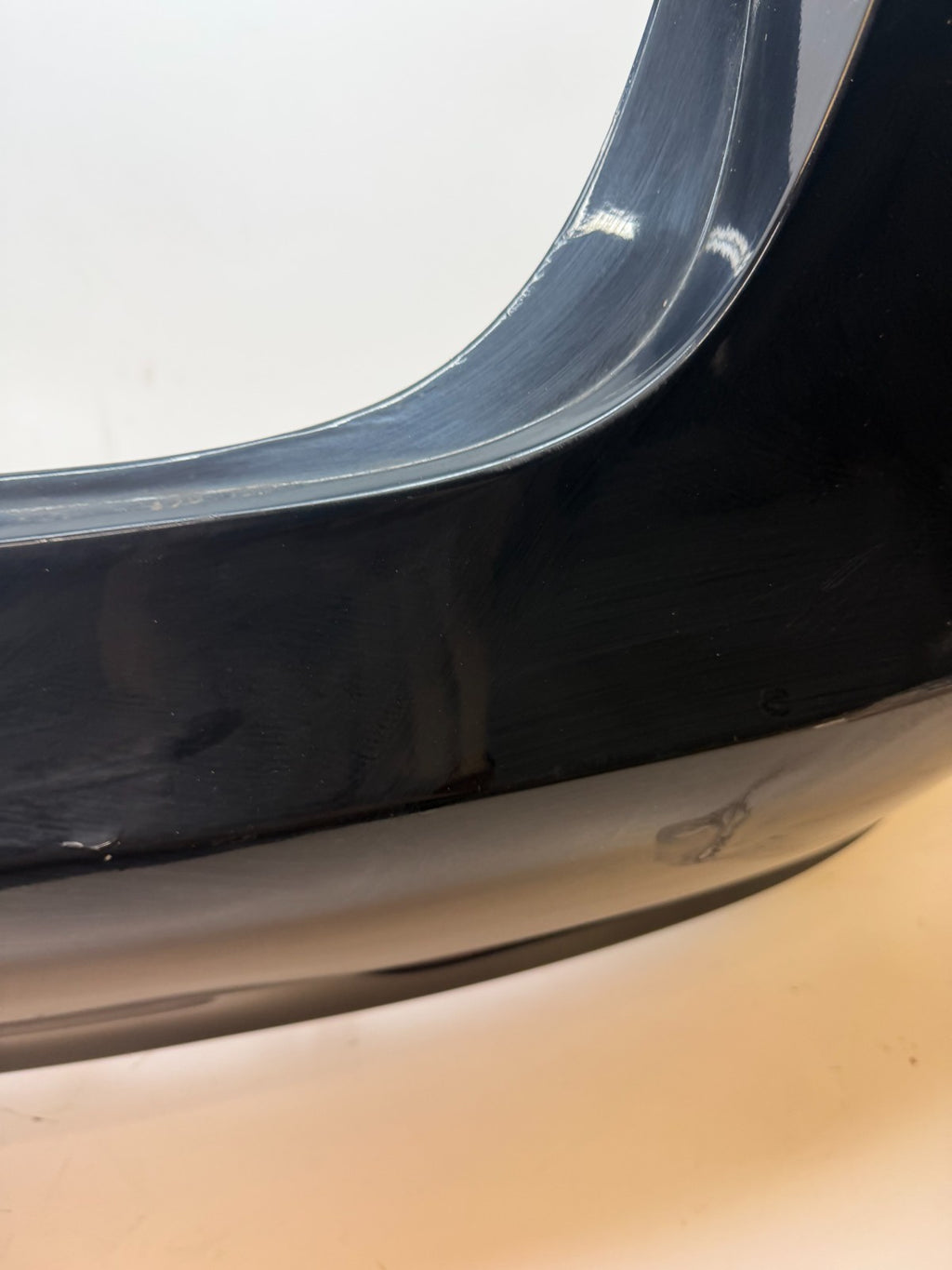 2017-2023 Tesla Model 3 M3 Rear Bumper Cover with Park Assist Sensor Black
