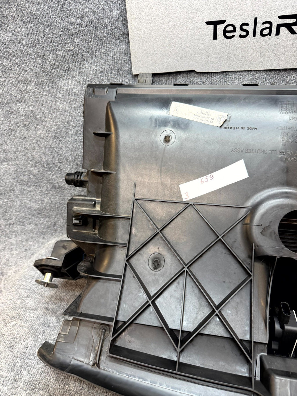 2017-2023 TESLA MODEL 3 RADIATOR CORE SUPPORT BLOWER ASSEMBLY OEM, 1494159-00-C