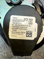 2017 - 2023 TESLA MODEL 3 REAR RIGHT / LEFT SEAT BELT RETRACTOR OEM 1081281-01-G