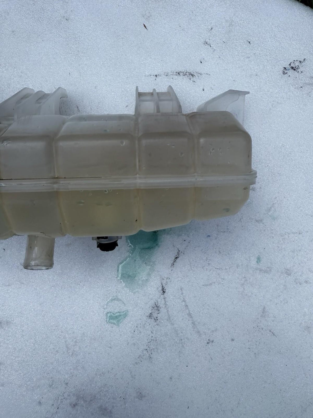 ♦️12-20 TESLA MODEL X COOLANT EXPANSION RESERVOIR TANK BOTTLE OEM, 1036124-00-D