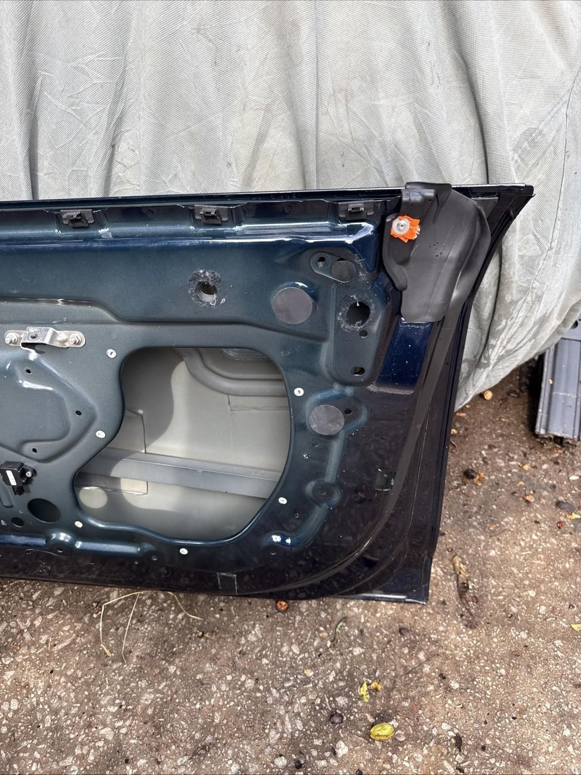 ♦️12-20 TESLA MODEL S FRONT RIGHT SIDE DOOR SHELL PANEL OEM, 6006622 E0 H