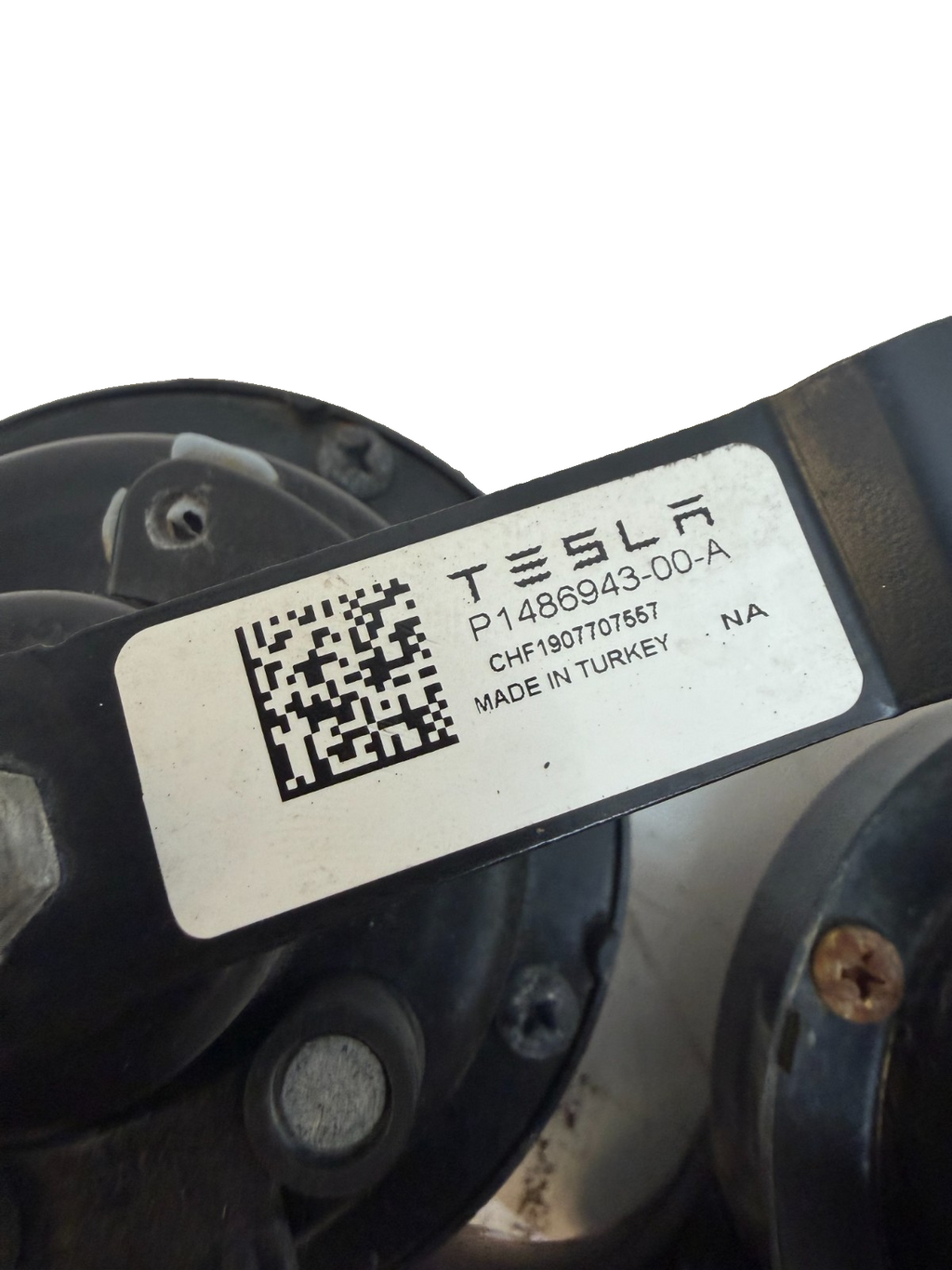 2017-2023 Tesla Model 3 High + Low Pitch Tone Horn w/ Bracket 1486943-00-A