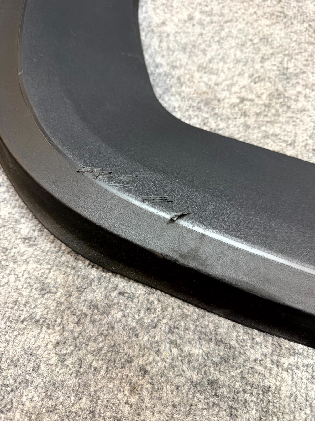 2020-2024 TESLA MODEL Y FRONT TRUNK FRUNK BAFFLE COWL TRIM COVER OEM, 149408800C