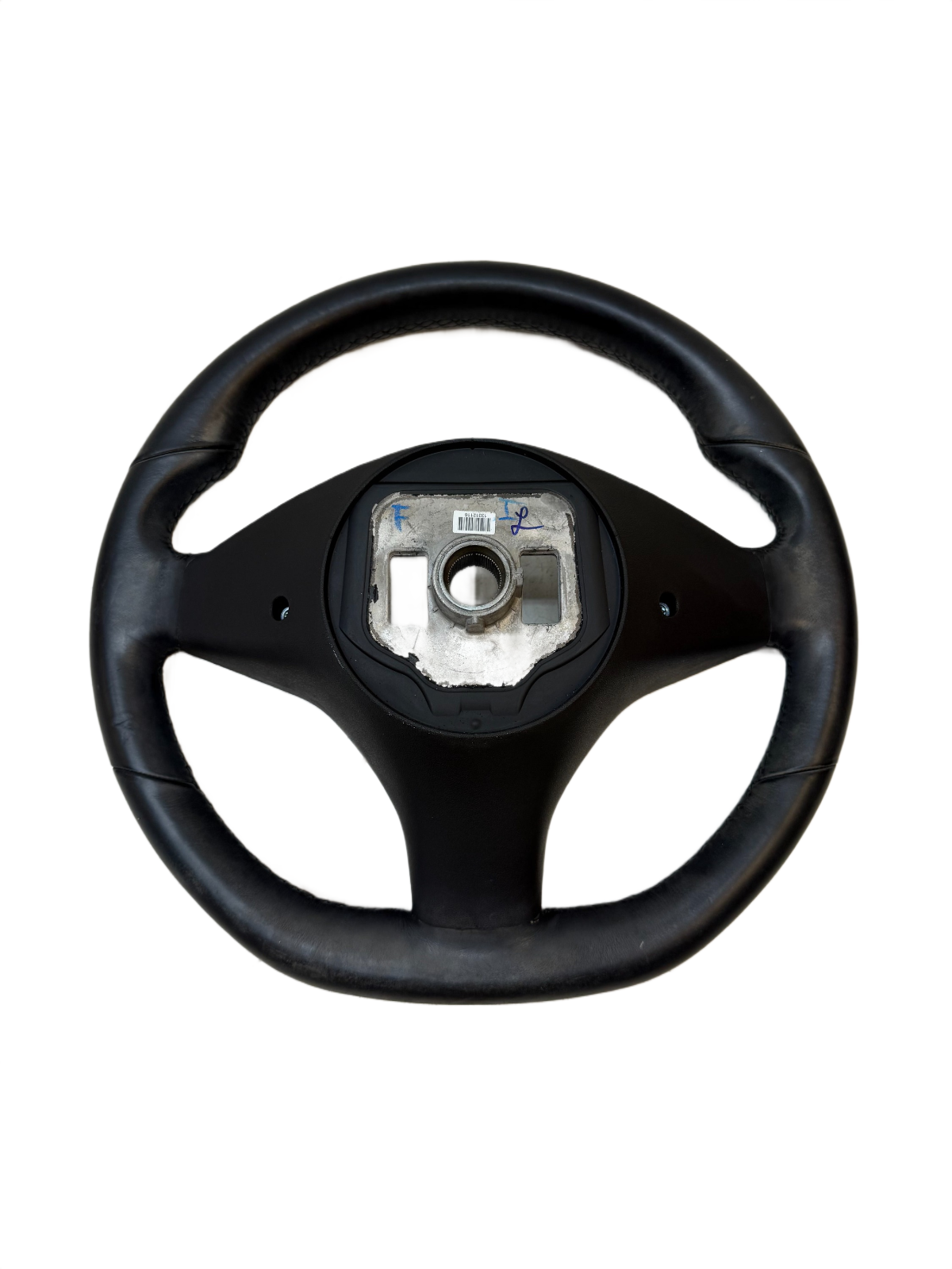 2012-2020 TESLA MODEL S LEATHER STEERING WHEEL ASSEMBLY 1005279-00-D