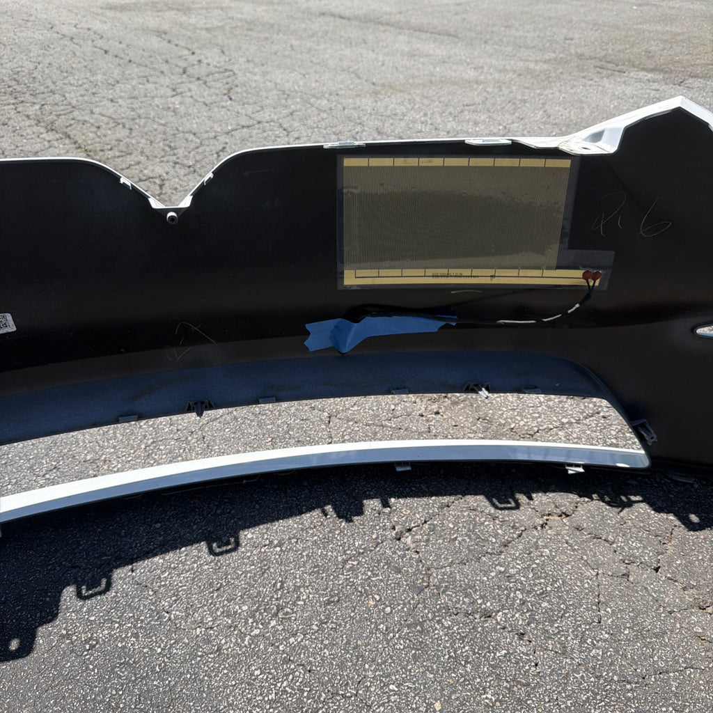 2021-2025 Tesla Model X Front Bumper Cover White WITHOUT Sensor 1588184-S0-B