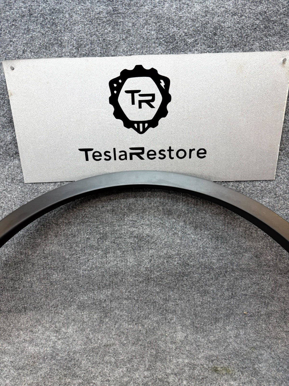 2020 - 2024 TESLA MODEL Y REAR RIGHT SIDE WHEEL FLARE MOLDING OEM, 1494164-00-C