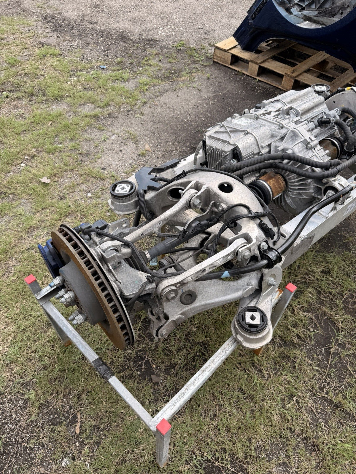 2012-2020 Tesla Model S Rear Large Small Motor w/ Subframe & Suspension