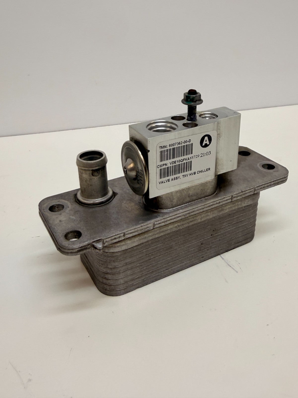 12-16 Tesla Model S TXV High Voltage Battery Chiller Valve Assembly 1007476-00-E