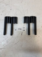 2012-2020 TESLA MODEL S FRONT LEFT OR RIGHT SIDE SEAT TRACK RAIL TRIM COVER SET